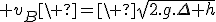 3$ v_B\ =\ \sqr{2.g.\Delta h}