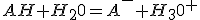 3$AH+H_20=A^-+H_30^+