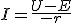3$I=\frac{U-E}{-r}
