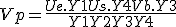 3$Vp = \frac{Ue.Y1 + Us.Y4 + Vb.Y3}{Y1+Y2+Y3+Y4}