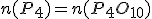 3$n(P_4)=n(P_4O_{10})