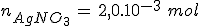 3$n_{AgNO_3}\,=\,2,0.10^{-3}\,\,mol