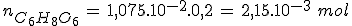3$n_{C_6H_8O_6}\,=\,1,075.10^{-2}.0,2\,=\,2,15.10^{-3}\,\,mol