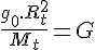 4$\frac{g_0.R_t^2}{M_t}=G