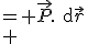 \begin{align} \delta W &= \vec{P}.\rm{d}\vec{r}\\ &=\vec{P}.R_1\rm{d}\theta \vec{u_{\theta}}\\ &=-mgR_1 \sin\theta \rm{d}\theta\\ &=\rm{d}\left(mgR_1 \cos \theta \right)\end{align}