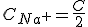 C_{Na^+}=\frac{C}{2}