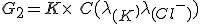 G_2 = K\times\ C(\lambda_{(K^+)}+\lambda_{(Cl^-)})