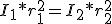 I_1*r_1^2=I_2*r_2^2