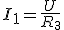 I_1=\frac{U}{R_3}