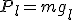 P_l=mg_l