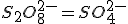 S_2O_8^{2-}=SO_4^{2-}