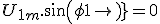 U_{1m}.sin(\phi1)=0