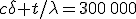 c\delta t/\lambda=300\,000