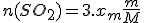 n(SO_2)=3.x_m\frac{m}{M}