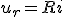 u_r=Ri