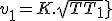 v_1=K.sqrt{T_1}