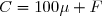 C=100\mu F