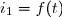 i_1=f(t)