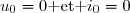 u_0=0\text{ et }i_0=0